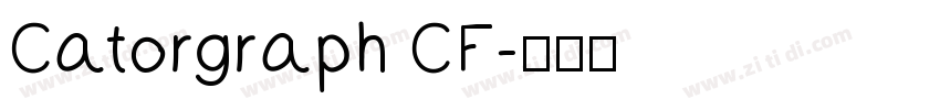 Catorgraph CF字体转换